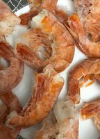 Queues de crevettes sauvages cuites