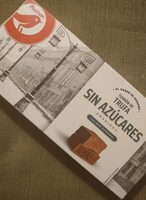 Turrón de trufa sin azúcares añadidos