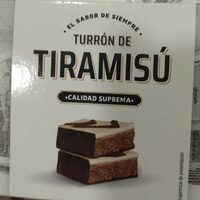 Turrón de tiramisú