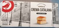 Turrón de crema catalana
