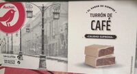 Turrón de café