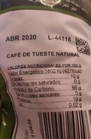Café de tueste natural