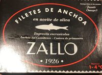Filetes de anchoa en aceite de oliva