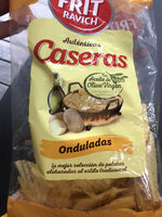Patatas fritas onduladas caseras bolsa 170 g