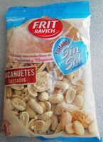 Cacahuetes tostados sin sal añadida