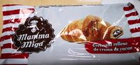 Croissant relleno de crema de cacao