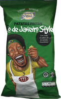 Patatas fritas onduladas "Vicente Vidal" Río de Janeiro Style