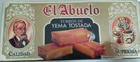 Turrón de yema tostada