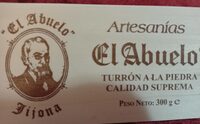 Turrón a la piedra