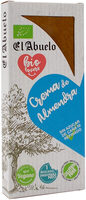 Turrón de crema de almendra