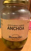 Aceitunas sabor anchoa