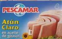 Atún claro en aceite de girasol
