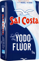 Sal marina con yodo + flúor