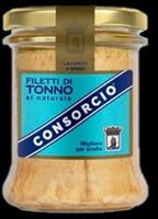 Filetti di tonno al naturale