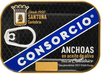 Anchoas del cantábrico en aceite de oliva