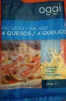Queso rallado 4 quesos