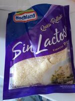 Queso rallado sin lactosa especial pasta