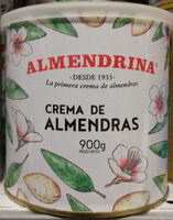 Crema de almendras