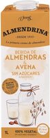 Bebida de almendras y avena