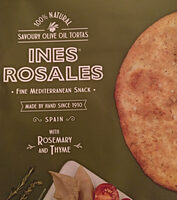 Tortas salées à l'huile d'olive, romarin et thym