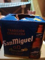 San Miguel 0,0% manzana