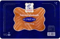 Salmón ahumado lonchas