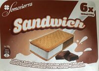 Sandwich sabor nata chocolate