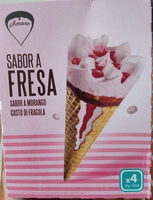 Cono sabor a fresa