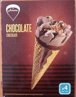 Helado de chocolate
