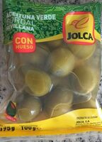 Aceituna verde gordal con hueso