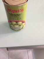 Olives vertes farcis aux anchois