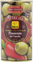 Aceitunas rellenas con pimiento del piquillo