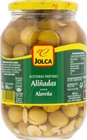 Aceituna verde aloreña partida aliñada