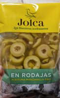 Aceituna manzanilla en rodajas