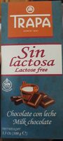 Chocolate con leche sin lactosa