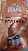 Postres cobertura de chocolate