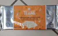 Turrón de chocolate blanco crujiente
