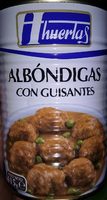 Boulettes de viande et petit pois