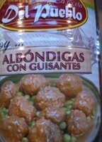 Albóndigas con guisantes