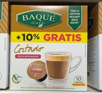 Cafe capsula cortado descafeinado