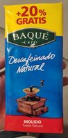 Baque café Descafeinado natural