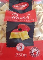 Ravioli al huevo con carne