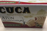 Atún pescado a caña