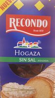 Hogaza sin sal añadida