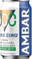 Cerveza Ámbar triple Zero