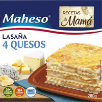 Lasaña quesos