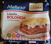Lasaña boloñesa con bechamel
