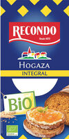 Bio hogaza de pan integral