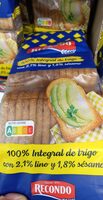 Pan tostado integral con lino y sésamo