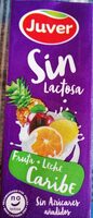 Fruta Leche Sin Lactosa Caribe Juver Pack
